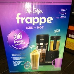 Mr Coffee frappe 3 in 1 coffee Machine brand new it was never opened or used